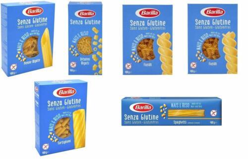 Pack Test Barilla Pasta Gluten Free Mixed Sizes 6 X 400g (2,4 KG)
