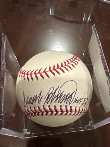 FRANK ROBINSON SIGNED OFFICIAL MAJOR LEAGUE BASEBALL INSCRIBED "HOF 82" - Picture 3 of 3