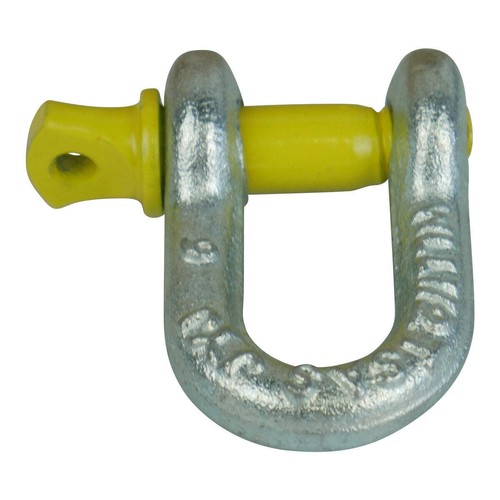 D Shackle 6mm 500kg Rated 2 Pack - Picture 3 of 6