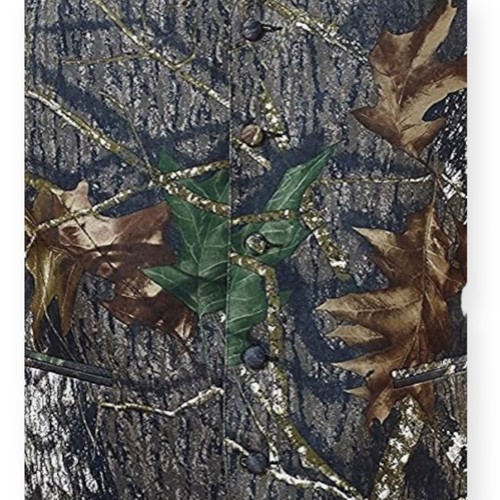 Tuxedo Park Accessories Formal Mens Vest And Tie Camo Full Back Camouflage New - Picture 4 of 7