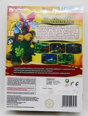 GORMITI THE LORDS OF NATURE NINTENDO WII PAL ESPAÑA NUEVO