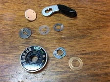 Genuine Canon AE-1  AT-1 Film Winder Film Advance Lever & ASA Dial Parts Sets