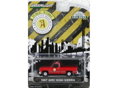 GMC High Sierra - 1987 - Public Works - Greenlight 1:64