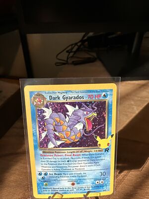 Dark Gyarados 8/82 NM Holo Celebrations Pokemon TCG! | eBay