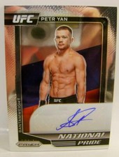 PETR YAN AUTO PRIZM NATIONAL PRIDE PANINI CHRONICLES UFC 2021