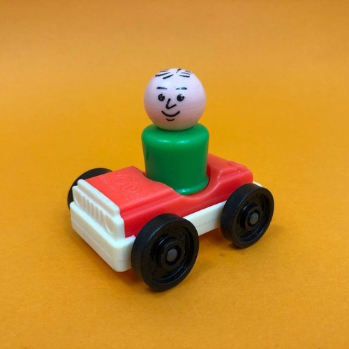 Vintage Fisher Price Little Play People Push Along Car & Figure CHOOSE! 70s 80s - Picture 7 of 33