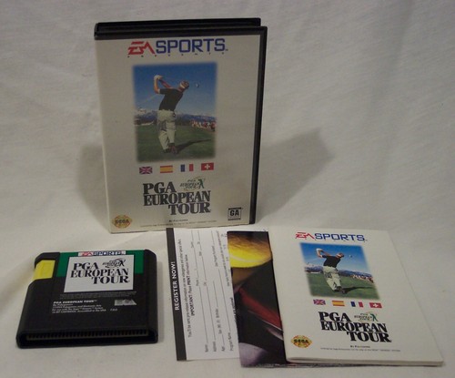 jeux video sega pga tour 97 -boite