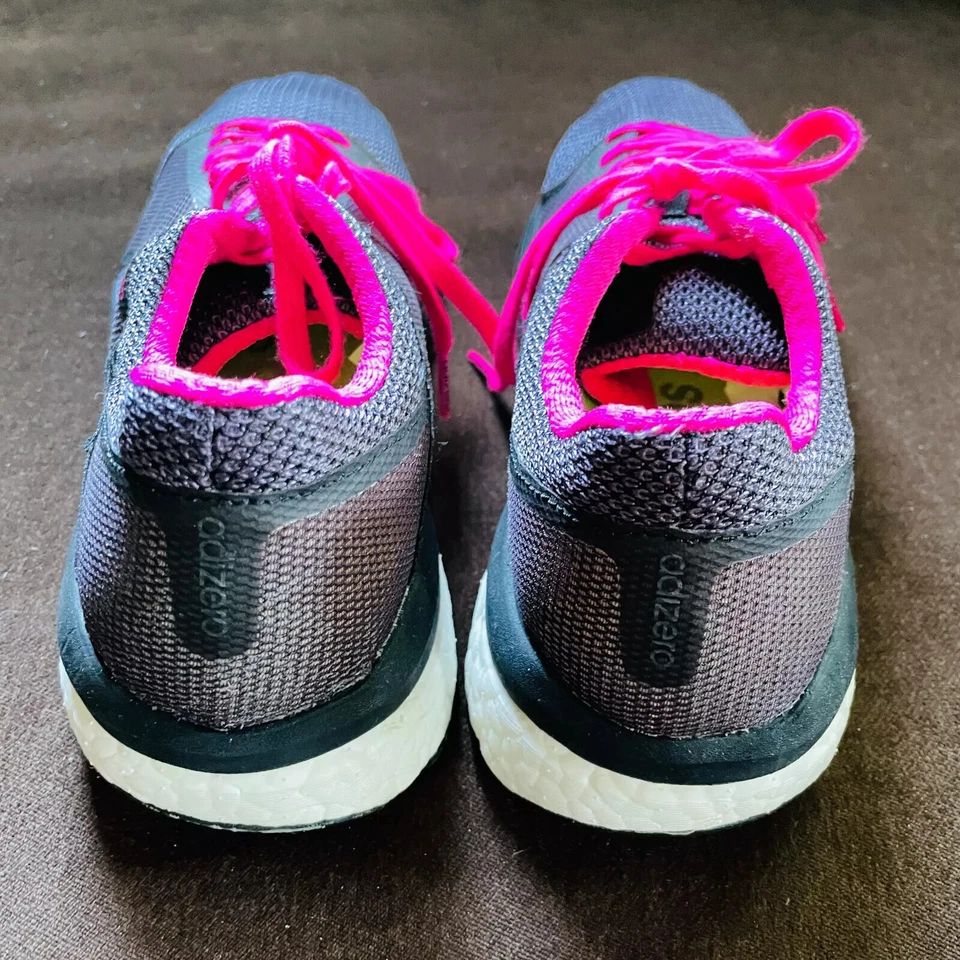 Adidas Adizero темп 8 женщин работает поезд AF5488 фиолетовый размер 9 образец ярлык - Изображение 4 из 4