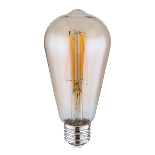 Applique da Parete Lampada LED Retrò Filamento Soggiorno Edison Lettura Bianco - Foto 9 di 9