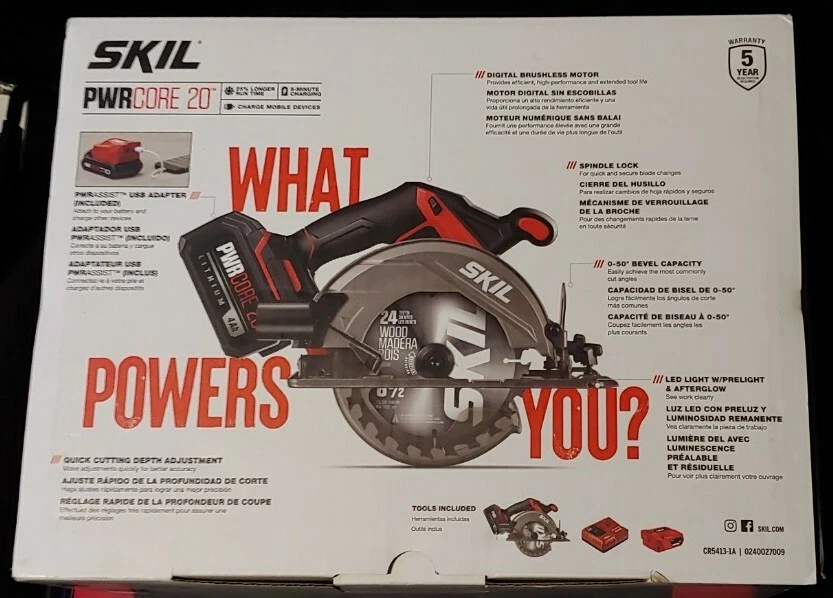 skil циркулярная пила - беспроводная - использовалась 1 раз - Изображение 2 из 4