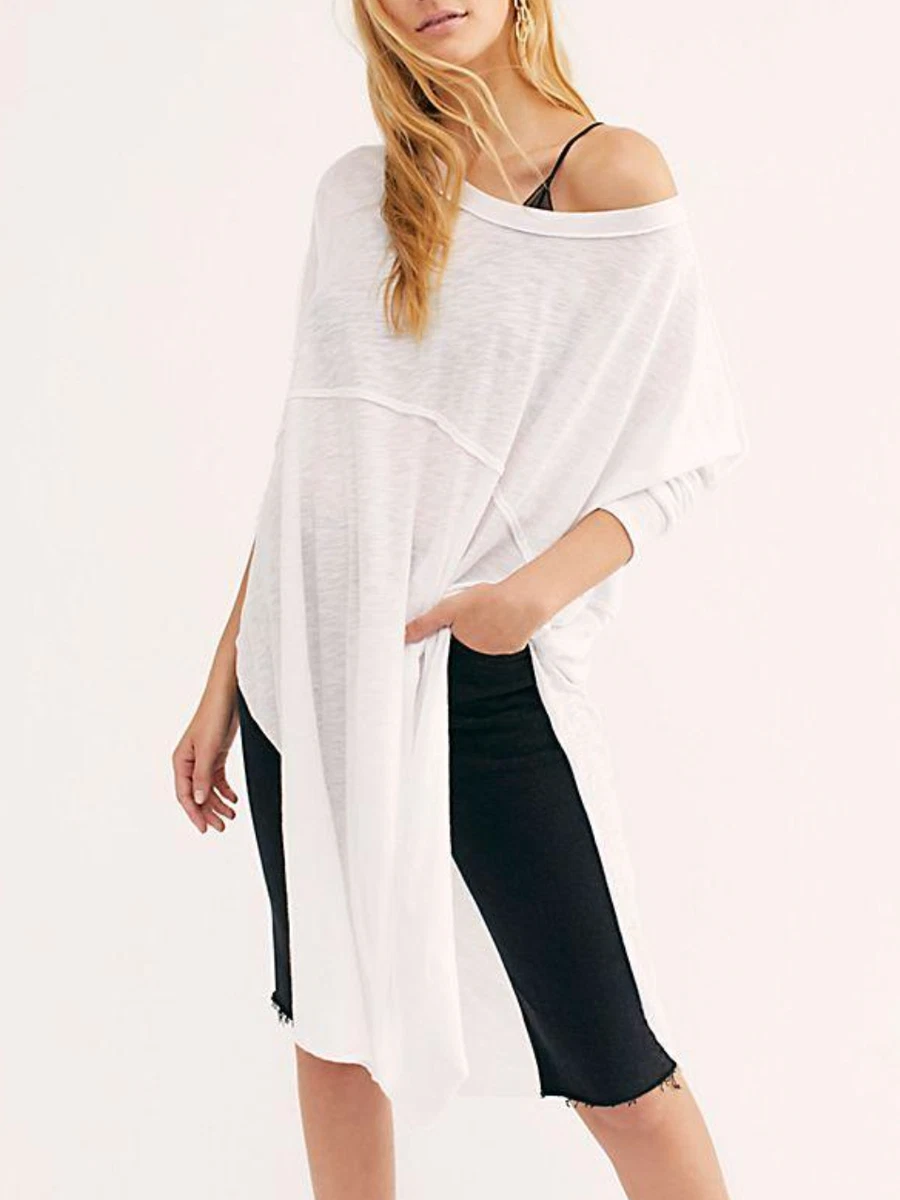 free people tunic white