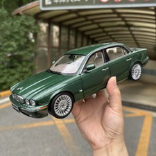 Almost Real AR Jaguar XJ6 X350 Metal Diecast Car 1/18 Scale Model Green Toys