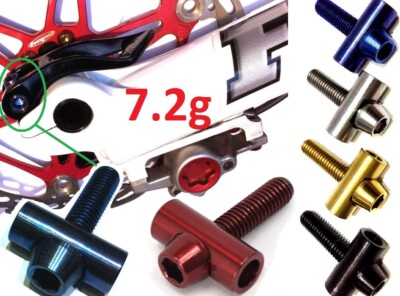 F26 M6 Titan SL Tonnen Mutter 2 tlg Tuning Set Fox F36 Gabel rc rc2 MTB talas Ti