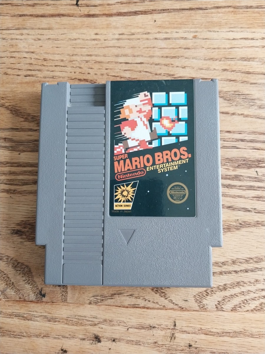 Super Mario (NES, 1985) Rare Three Screw Cartridge Tested and  Working