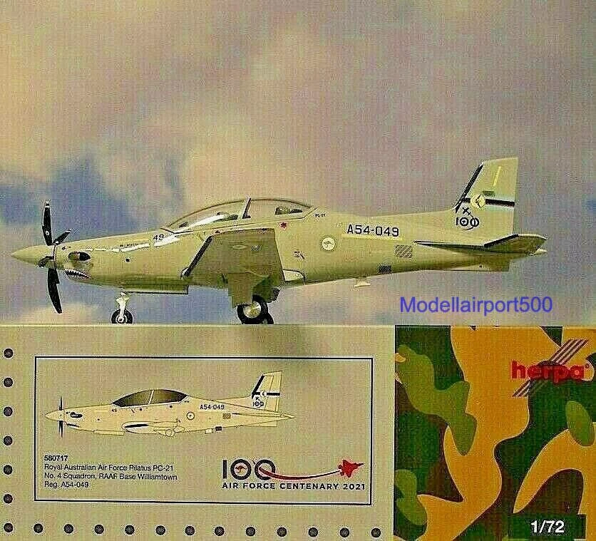 Herpa Wings1:72 Pilatus PC-21 Royal Australian Air Force 580717 Modellairport500