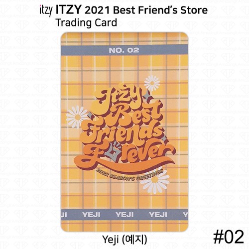 ITZY 2021 Best Friend's Store Official MD Trading Card Photocard & Sticker KPOP - Picture 22 of 117