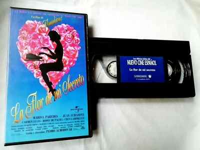 La Flor De Mi Secreto VHS Pelicula  Pedro Almodovar universal 1999 Pal