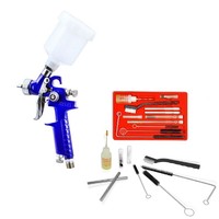 Mini Hvlp Paint Gun Plus 23pc Cleaning Kit Spray Finish Touch Up Sprayer Small on sale Mini Hvlp Paint Gun Plus 23pc Cleaning Kit Spray Finish Touch Up Sprayer Small on sale