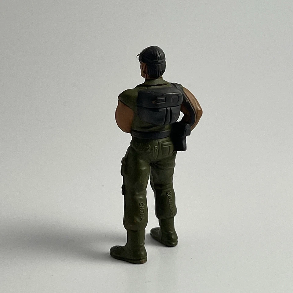 GUTS! Figura de acción Jungle Fighter juguete de colección 1986 Mattel G.U.T.S. Soldado 2,5” HK Foto 4 de 4