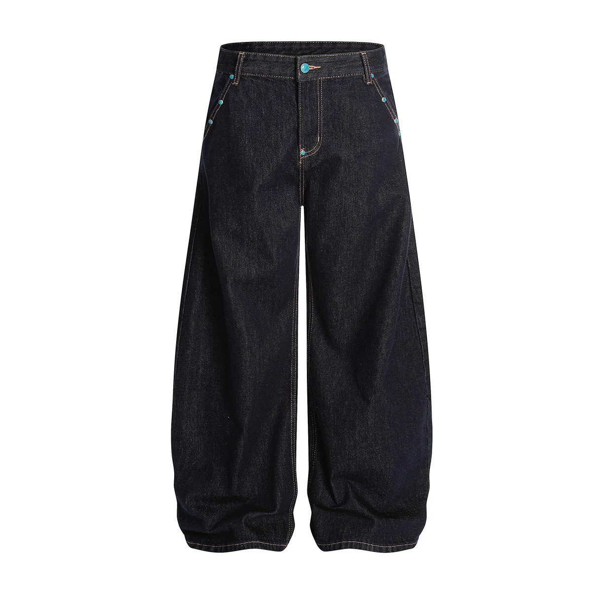 Women Personalized Rivet Pants