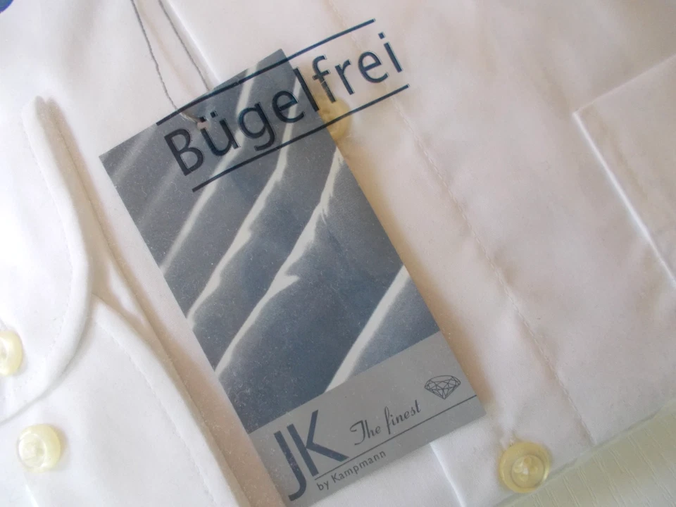 JK by Kampmann camicia uomo NoStiro Cotone The Finest bianco avorio,tg 17/43 €85 - Immagine 2 di 4