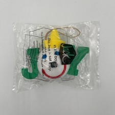 Vintage Jack In The Box Joy Christmas Antenna Ball Ornament Holiday Collector