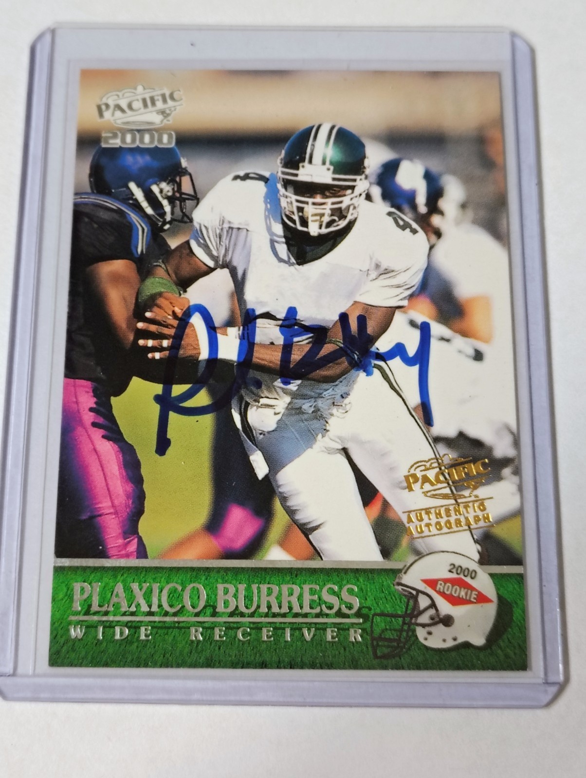 Plaxico Burress Pacific #405 Autograph