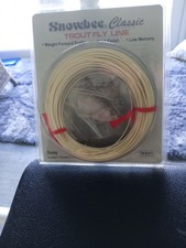 Snowbee Classic WF7#FLOATING Fly Line with 2 Leader Loops for Fly Fishing