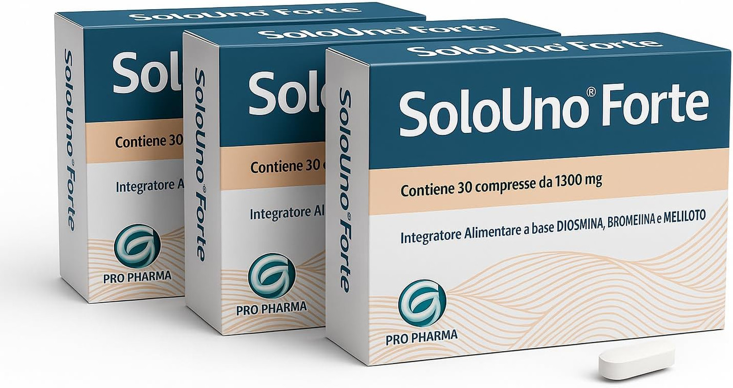 Solouno Forte: Il Segreto della Bromelina 5000 GDU per Gambe Top