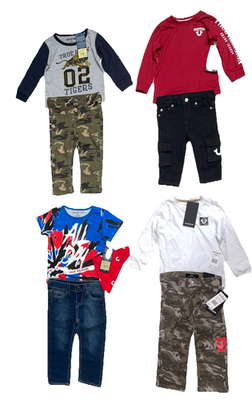 True Religion Baby & Toddler Boys Pant Sets, Jeans & T-Shirt