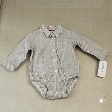 Carters One Piece Collared Bodysuit, 9months, NWT