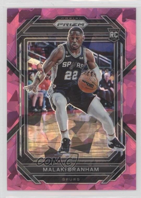 2022-23 Panini Prizm Pink Ice Prizm Malaki Branham #230 Rookie RC 1o8k