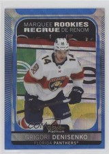 2021 O-Pee-Chee Platinum Marquee Rookies Blue Surge Grigori Denisenko #208 e9p