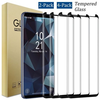 For Samsung Galaxy S9/S9+/S9 Plus Full Cover Tempered Glass Screen Protector