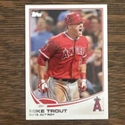 Topps 2013 Mike Trout Rookie Of Year  #338 Angels MLB Baseball Trading Card HOF