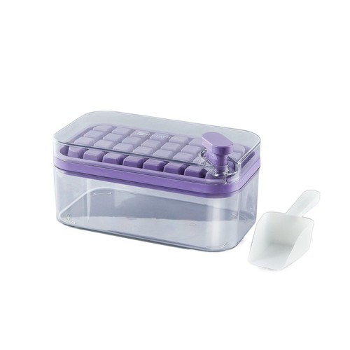 Press-Type lce Storage Box 32/64 Grid Ice Cube Molds Kitchen Gadget - Picture 17 of 18