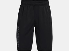 Under Armour NEW Boys' MEDIUM YMD UA Prototype 2.0 Shorts 1361818-002 BLACK