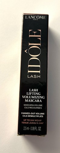 Lancôme Lash Idôle Lash Lifting Volumizing Mascara Travel Size 2.5ml .08 Fl Oz - Picture 1 of 3