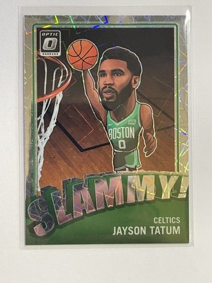 2023-24 Panini Donruss Optic Jayson Tatum SLAMMY SSP