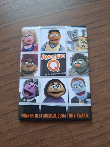 Avenue Q Broadway Musical Magnet 2004 Tony Award Gewinner Bestes Musical Souvenir