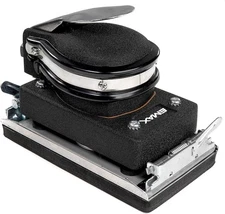 EMAX Air Jitterbug Random Orbital Sander - 3-1/2" x 6-3/4" Pneumatic Orbital... 