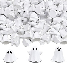 50Pcs Mini Resin Ghosts, Tiny Halloween Ghost Figurines Miniatures