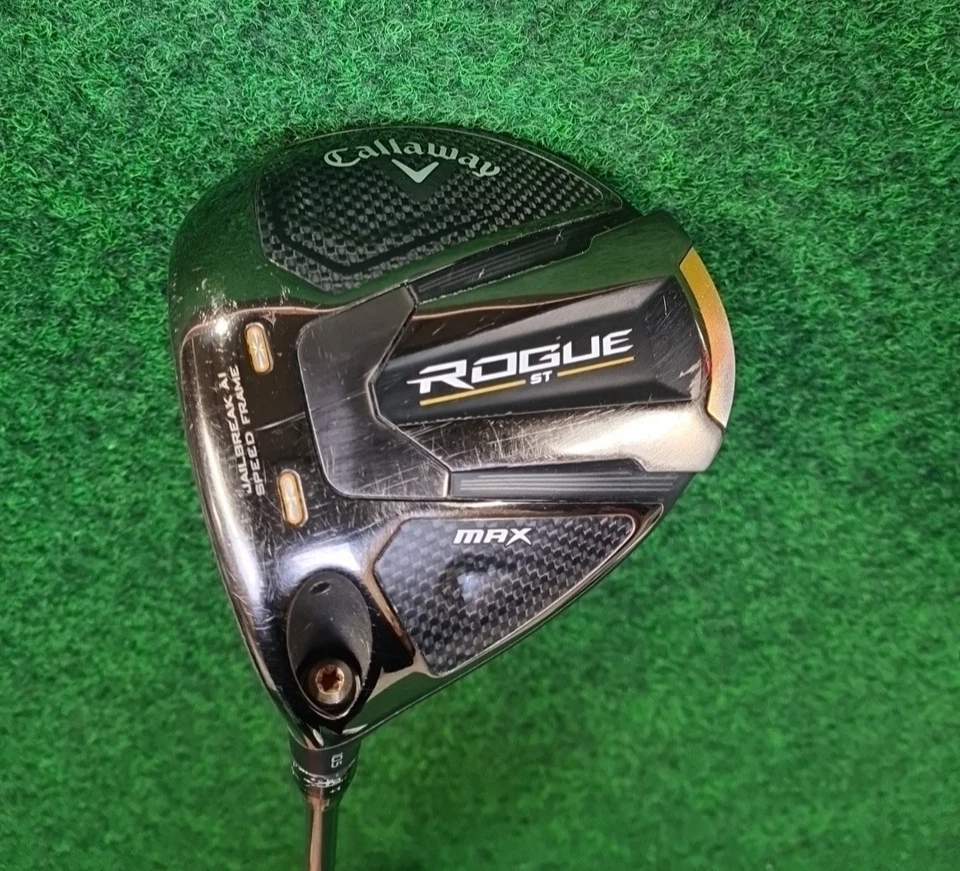 CALLAWAY Rogue ST Max Driver, Herren, Graphit, 45 Zoll, Links, 10,5°, Stiff