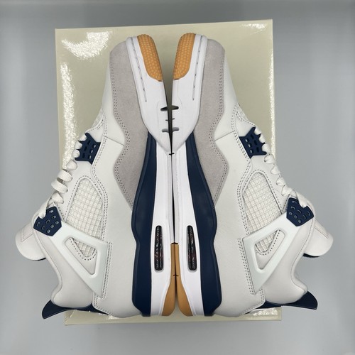 Size 9.5 - Nike SB x Air Jordan 4 Retro SP Navy - Picture 6 of 8