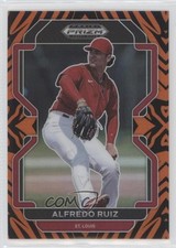 2022 Panini Prizm Draft Picks Tiger Stripes 87/99 Alfredo Ruiz #PDP189 0h29