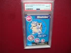 1999 Pokemon Burger King UnPerforated Blastoise card #9 Psa 8 Nm Mint