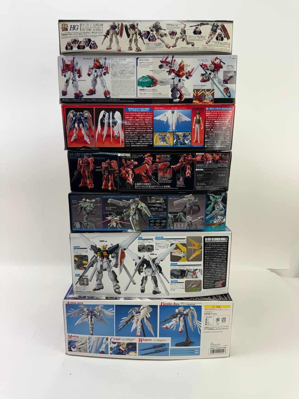 S Rx-78-2 Ms-06s Gm Sniper K9 Gx-9901-dx Wing