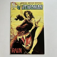 Caliber Comics Cavewoman: Rain #5 2nd Print FN/VF 1996 Budd Root