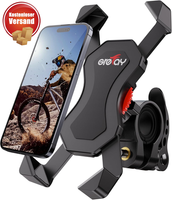 Grefay Fahrrad Handyhalterung Universal Motorrad Handy Halterung FüR 3,5-6,5 👌