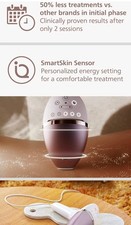 Philips Lumea 8000 Series IPL Hair Removal Device BRI955/00 With Attachments Box